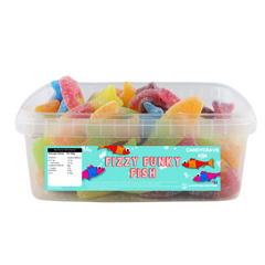 Candycrave Fizzy Funky Fish Tub 600g