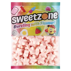 Sweetzone Fizzy Pink & White Stars 1kg