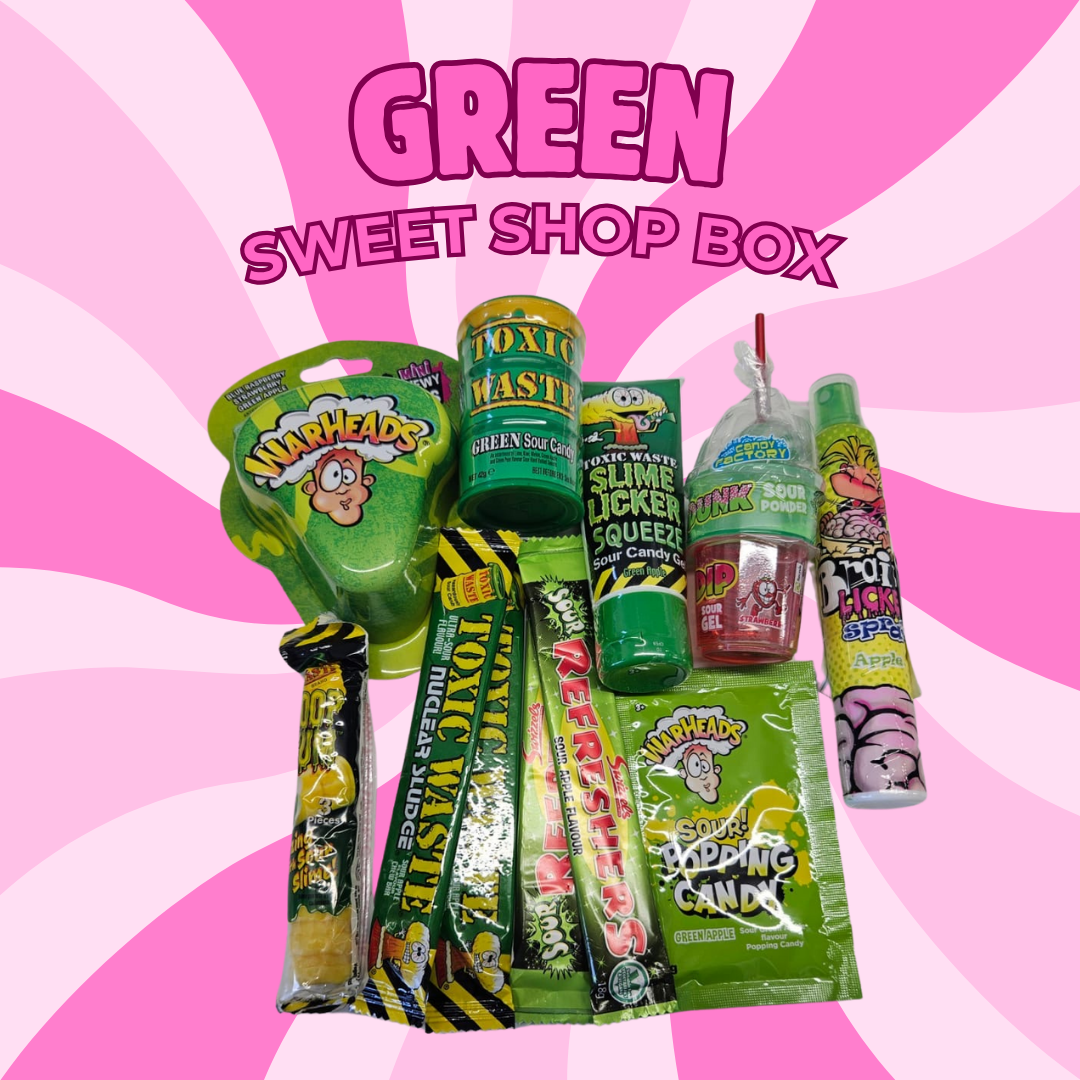 Green Sweet Shop Box