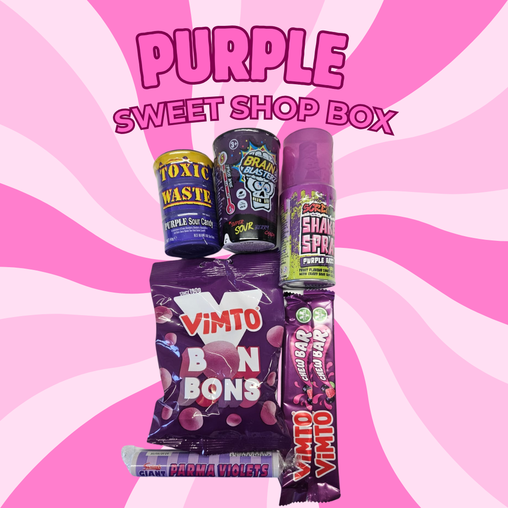 Purple Sweet Shop Box – Pick n Mix It