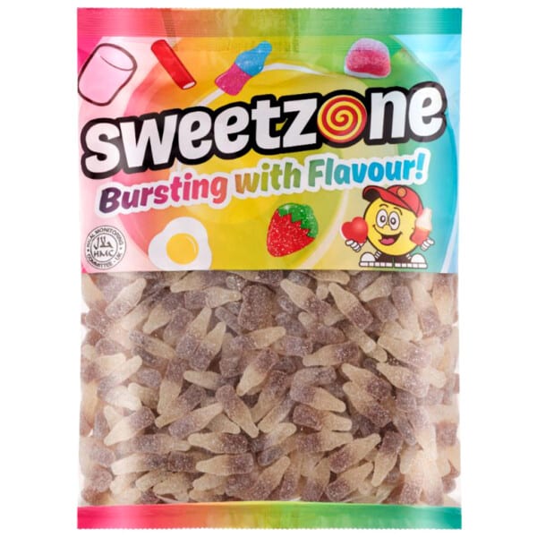 Sweetzone Fizzy Cola Bottles 1kg