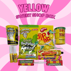 Yellow Sweet Shop Box